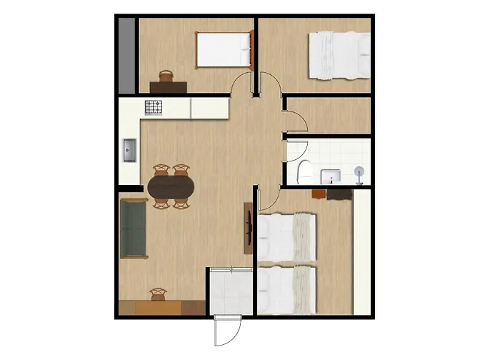 Comfortable 10 Min From Hongik University, 5min From Gajwa Station With Baby Products, 4 Bedrooms 8 People * Seoul